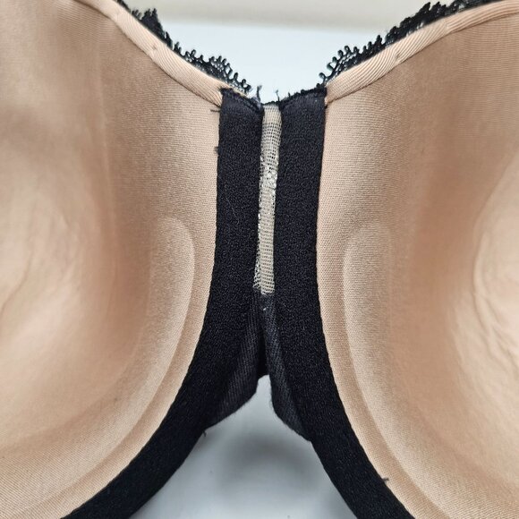Olga 42C Black Countour Lace Cloud 9 Underwire Lightly lined Bra GF7961a - Picture 5 of 6